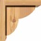 Ekena Millwork Crestline Smooth Corbel w/Backplate, Western Red Cedar, 7 1/2"W x 8"D x 8"H COR08X08X08CRE01SWR - alternate 4